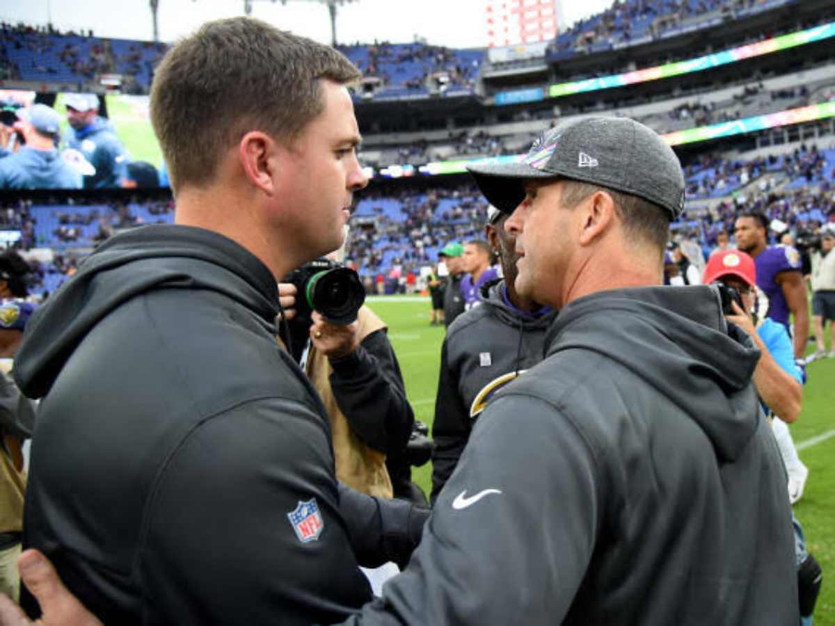 WATCH: “Hopefully his last handshake” – NFL Twitter brutally roasts John Harbaugh for his ‘quick handshake’ with Bengals HC Zac Taylor