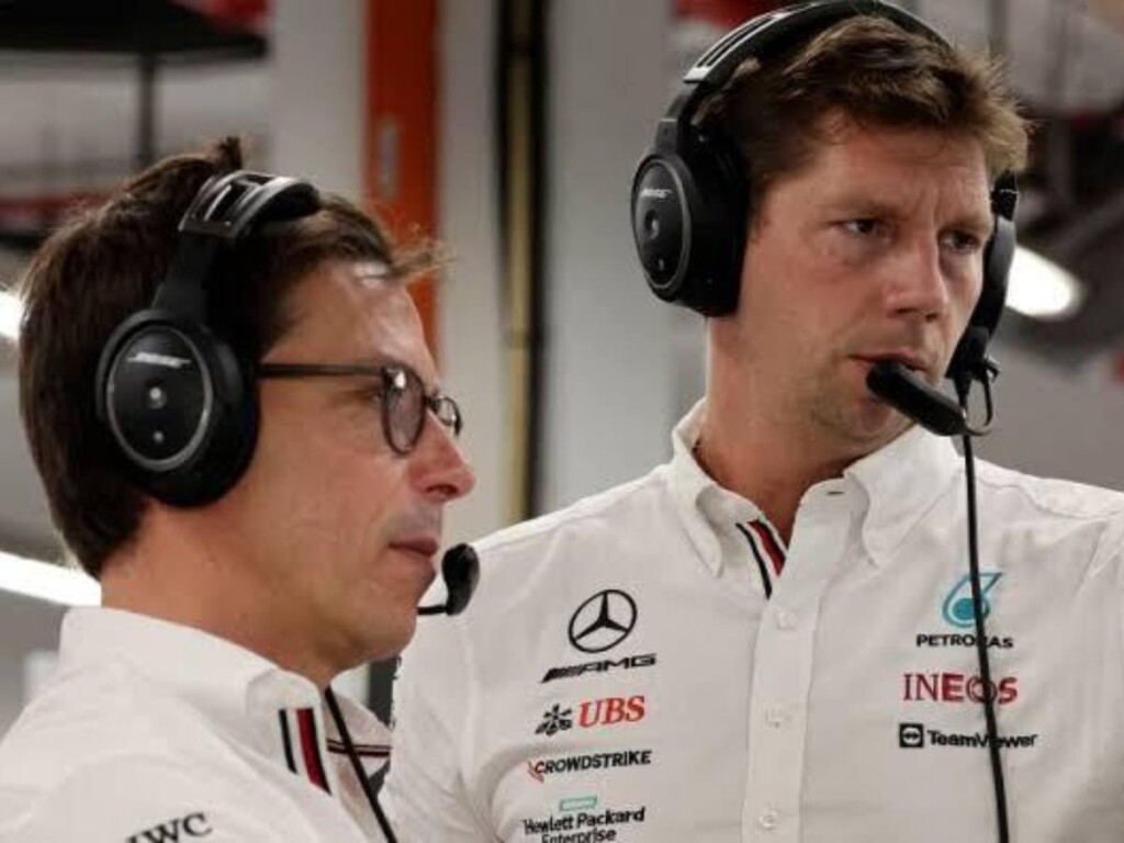 Toto Wolff and James Vowles