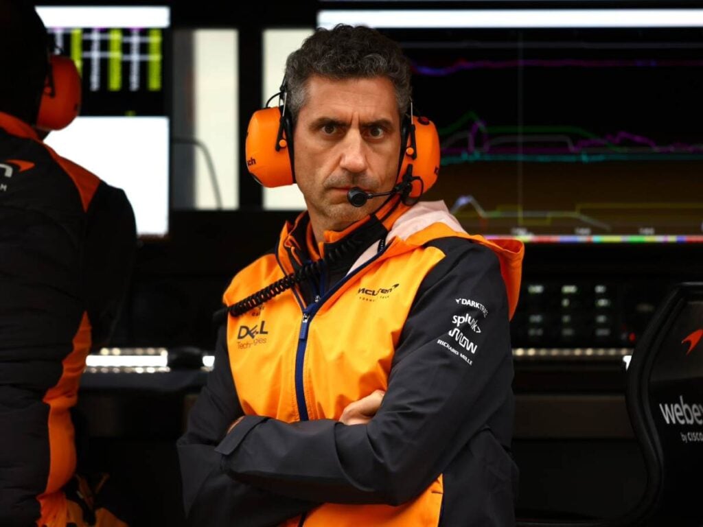 McLaren Team Principal Andrea Stella