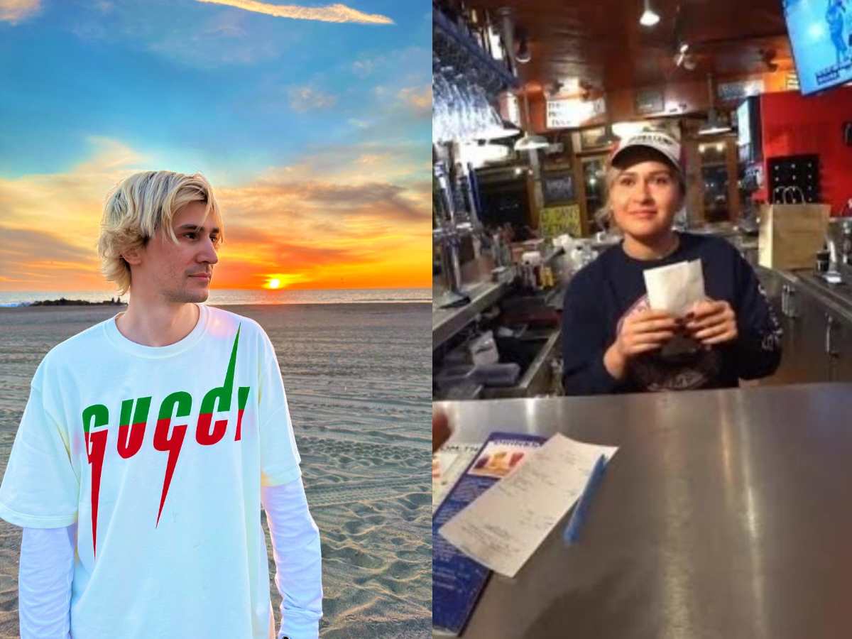 “That’s the goal man,” Fans rain praises on xQc as he surprises a restaurant server by giving a $1.2K tip