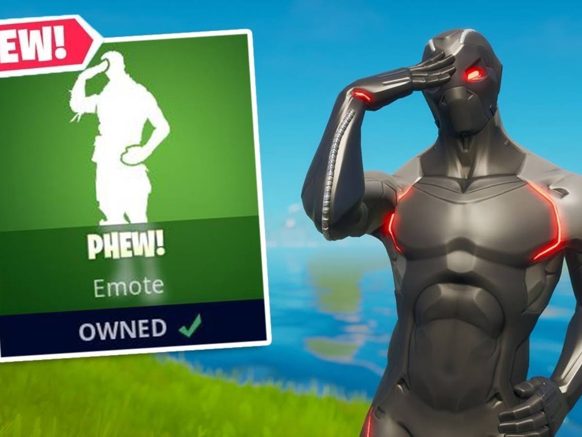 Fortnite Phew Emote Released In Chapter 4 Season 1