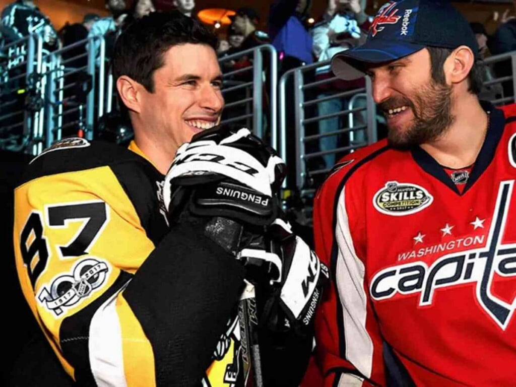 Sidney Crosby and Alex Ovechkin [Image Credit: HockeyFeed]