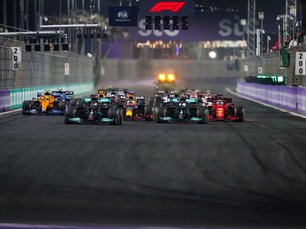 Pictured: The 2021 Formula 1 Saudi Arabian Grand Prix