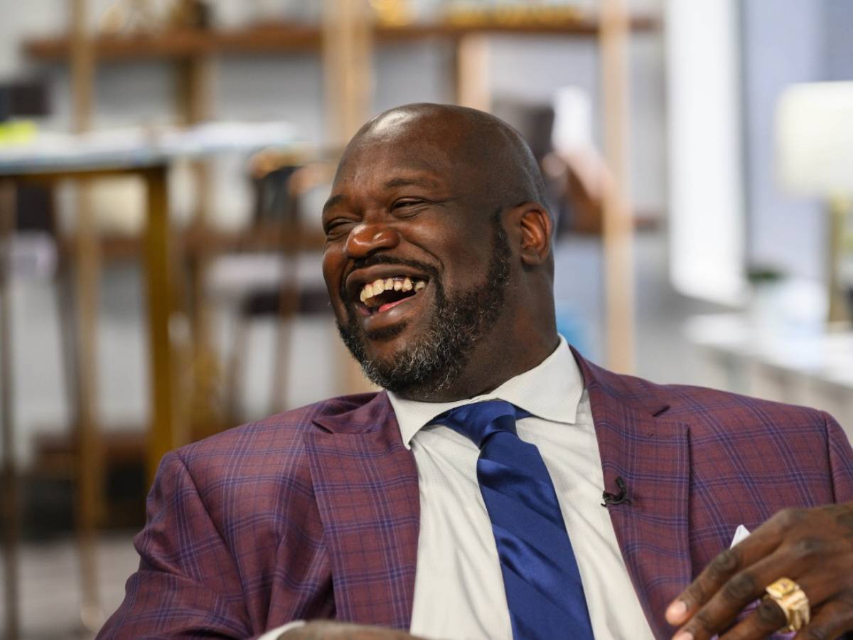 “Dark Nowitzki,” Shaquille O’Neal forces female co-host to refer to him with a WILD new nickname