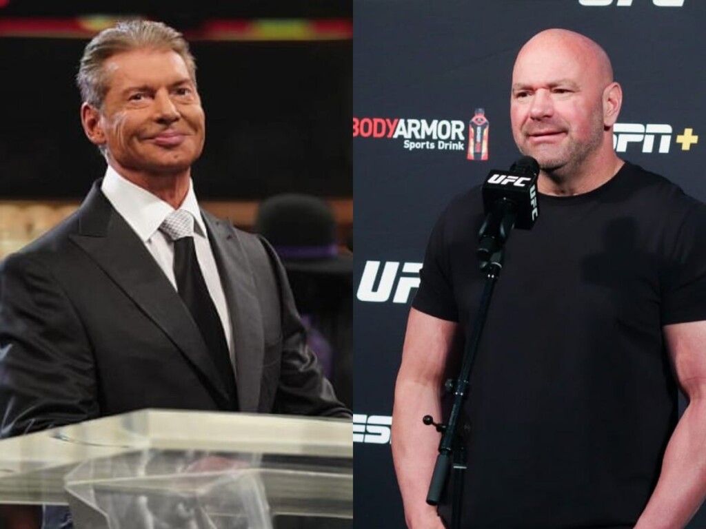 Vince McMahon and Dana White