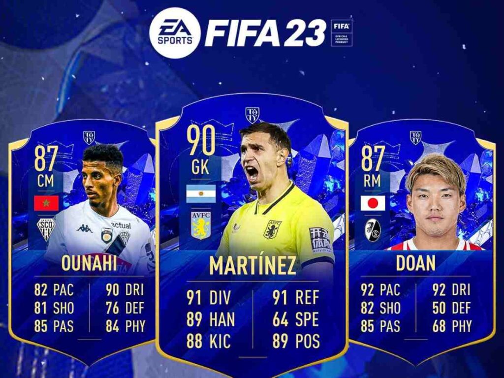 FIFA 23: Emiliano Martinez leaked to arrive as World Cup Honorable Mentions under the TOTY promo