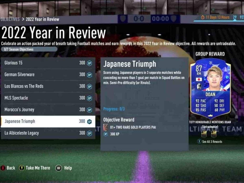 FIFA 23: How to complete the Ultimate Team 2022 Year in Review objective