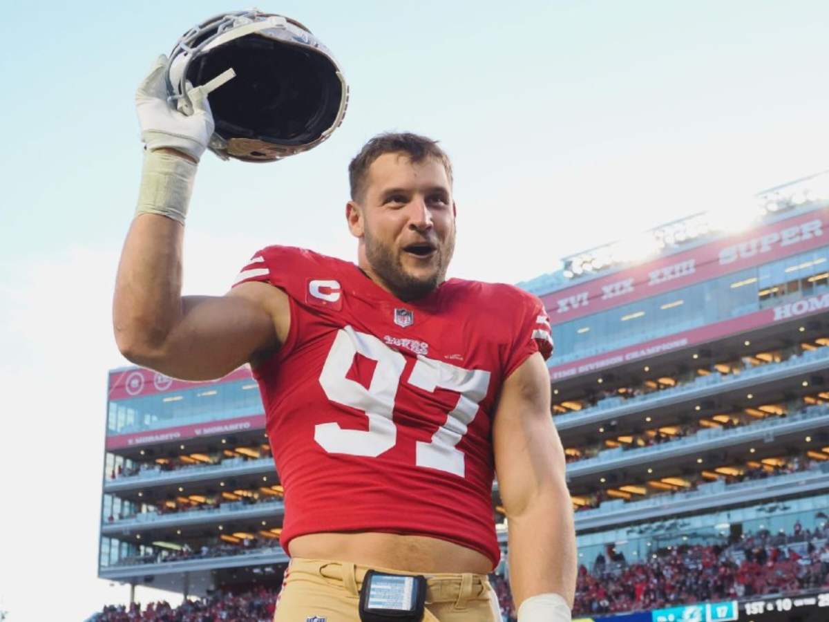 DPOY candidate Nick Bosa takes a shot at the Dallas Cowboys as he mocks ‘America’s Team’ for shameful divisional playoffs loss