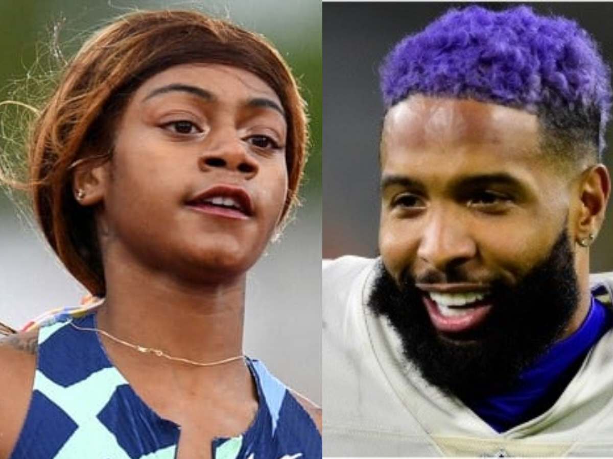 “But I’m the A-hole,” Odell Beckham Jr hilariously reacts to Sha’Carri Richardson getting ‘kicked off’ the airplane