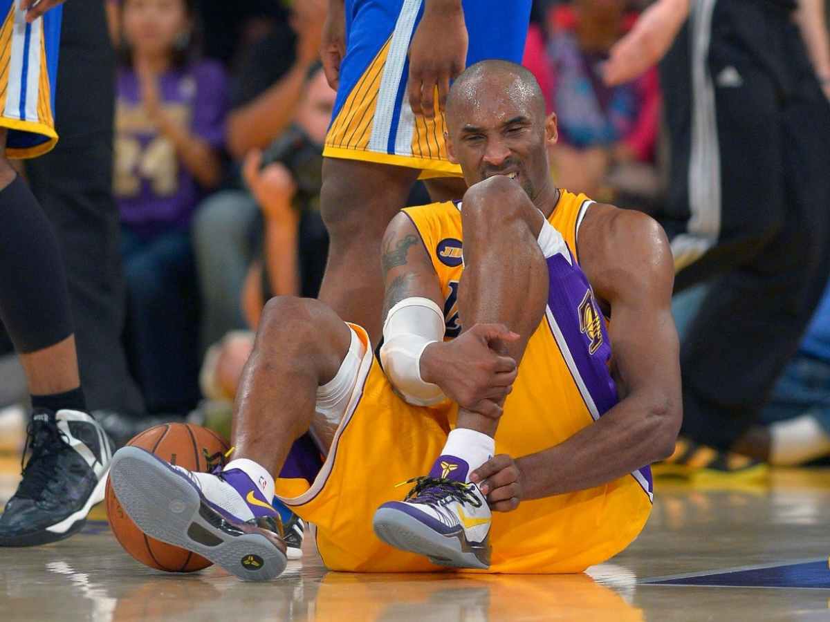 “I reached back there and tried to pull it back down,” Gary Vitti reveals the hilarious method Kobe Bryant used to fix his RUPTURED Achilles Tendon