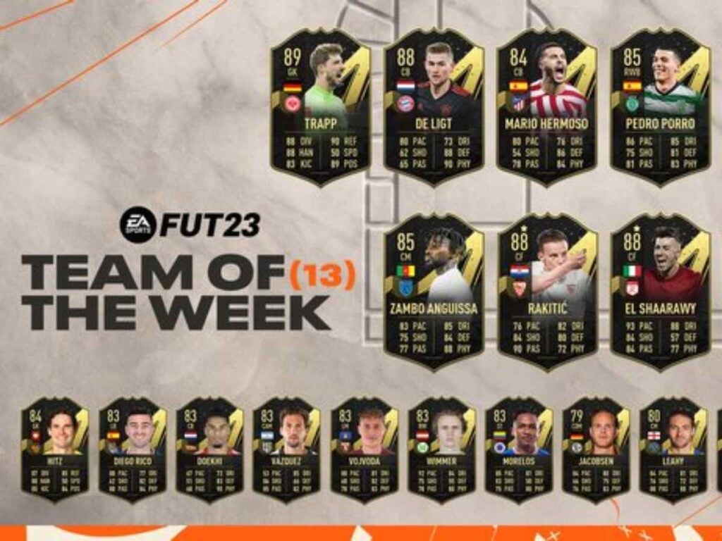 FIFA 23 Team of the Week 13 (TOTW 13) goes live with an overpowered Riyadh Mahrez card leading the lineup