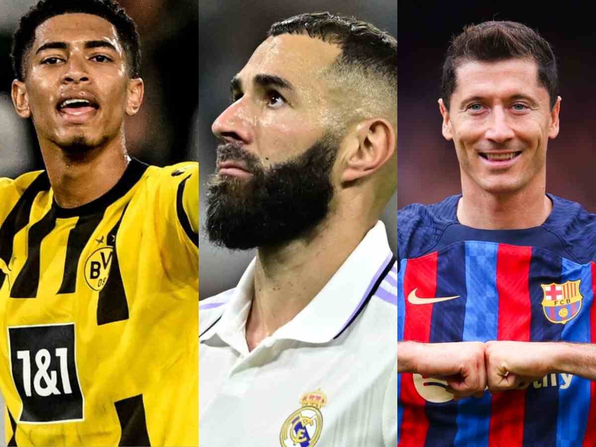 “I’ll go with…”- Jude Bellingham picks up between Karim Benzema and Robert Lewandowski