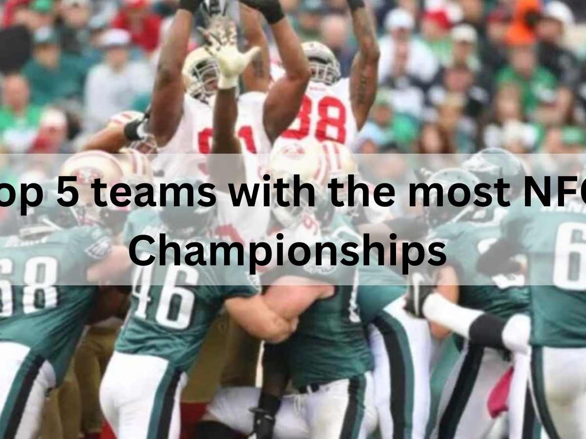 Top 5 teams with the most NFC Championships