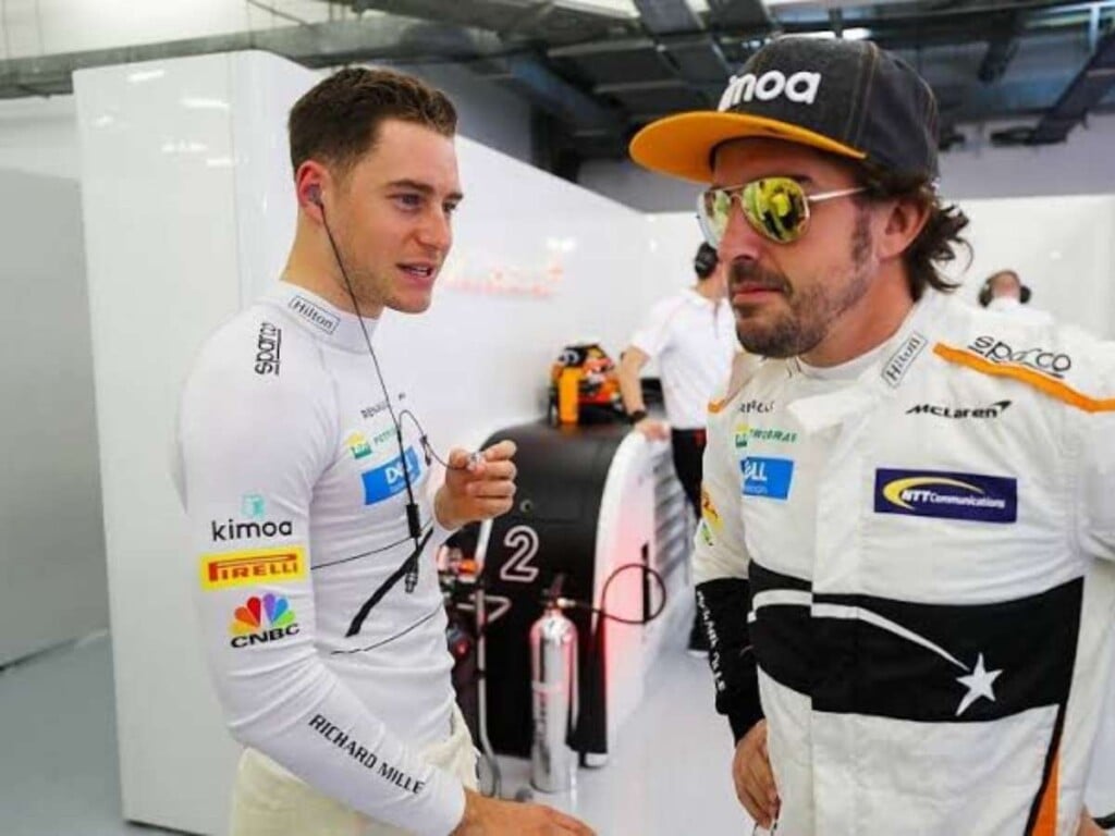 Fernando Alonso and Stoffel Vandoorne