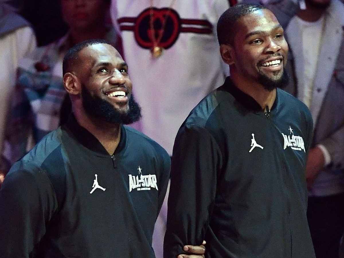 “This is like the greatest that you can get,” Kevin Durant heaps praise on LeBron James as he believes he’s setting the bar for athletes