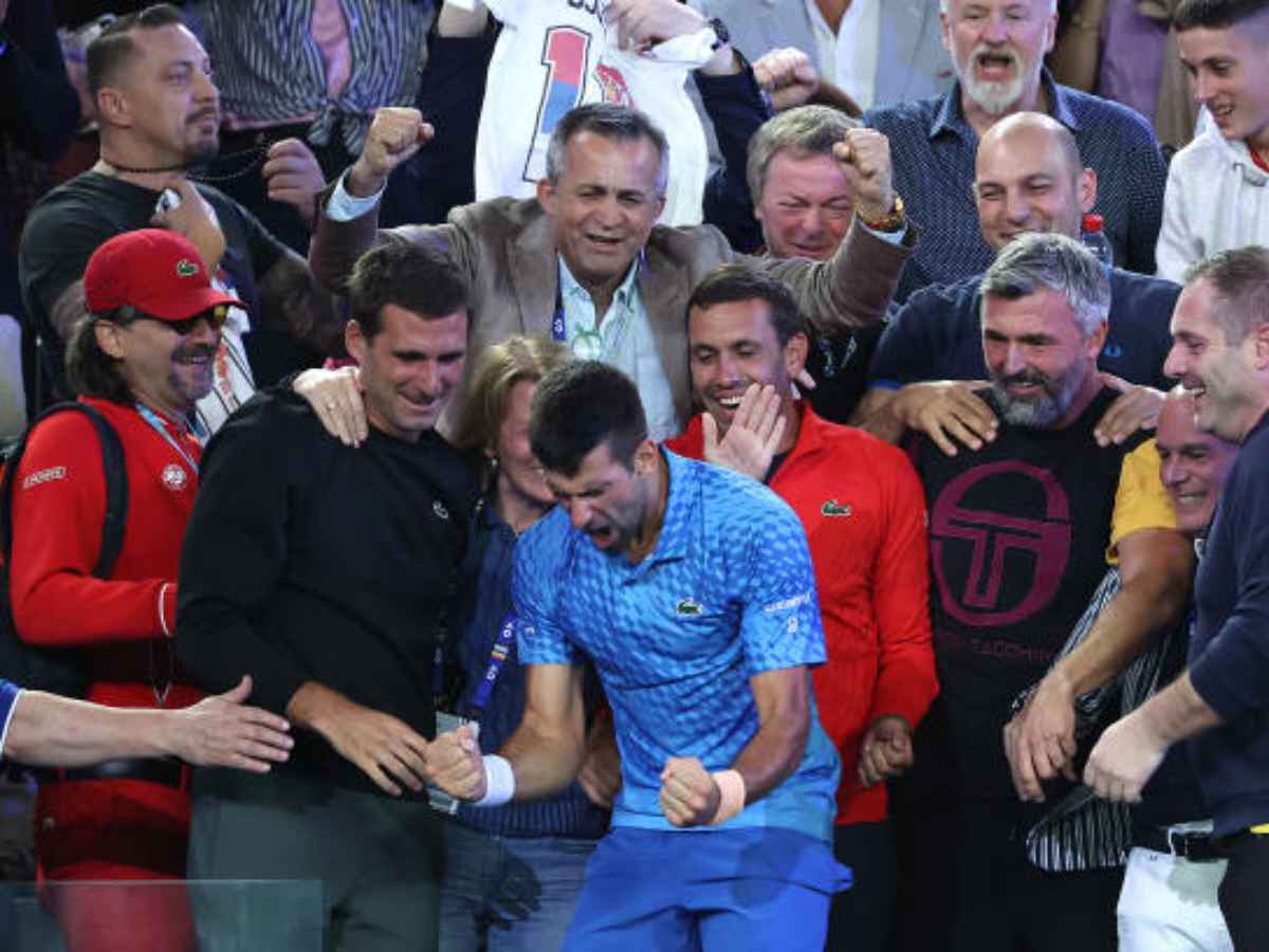 “97% players would pull out,” Coach Goran Ivanisevic hails ‘Different Species’ Novak Djokovic after his 10th Australian Open win