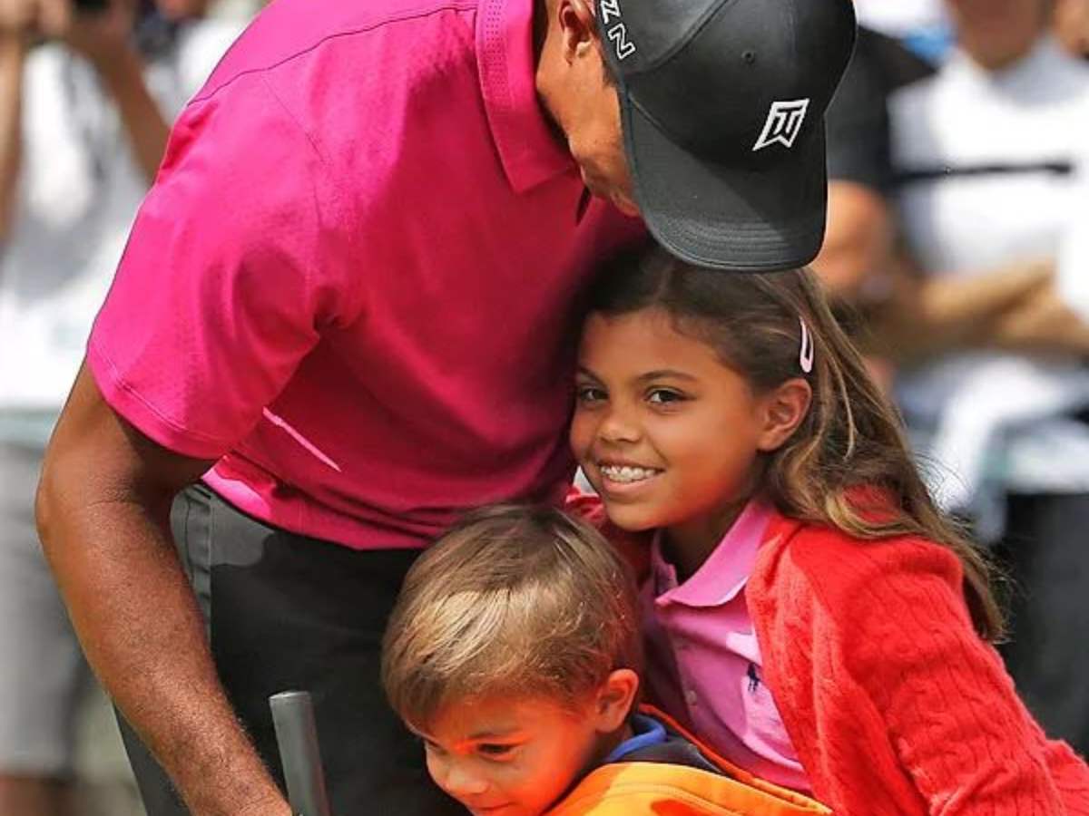 How many children does Tiger Woods have?