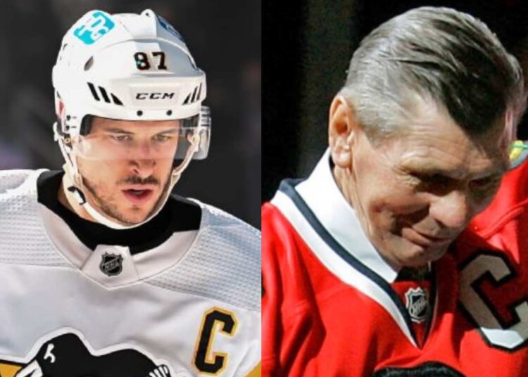 Sidney Crosby and Stan Mikita [Image Credit: ESPN/WEBZ]