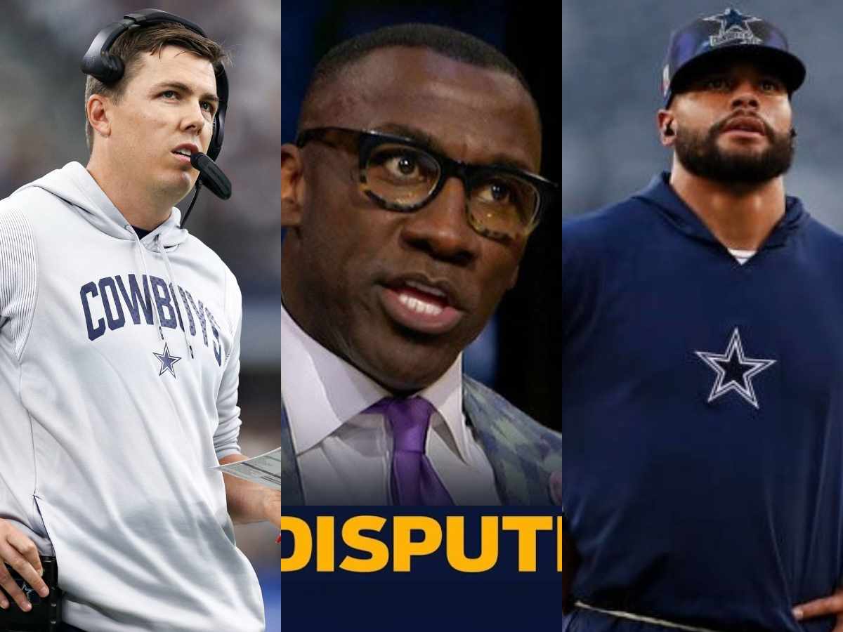 Shannon Sharpe ANGRY over the Cowboys firing OC Kellen Moore, says Dak Prescott is the main problem