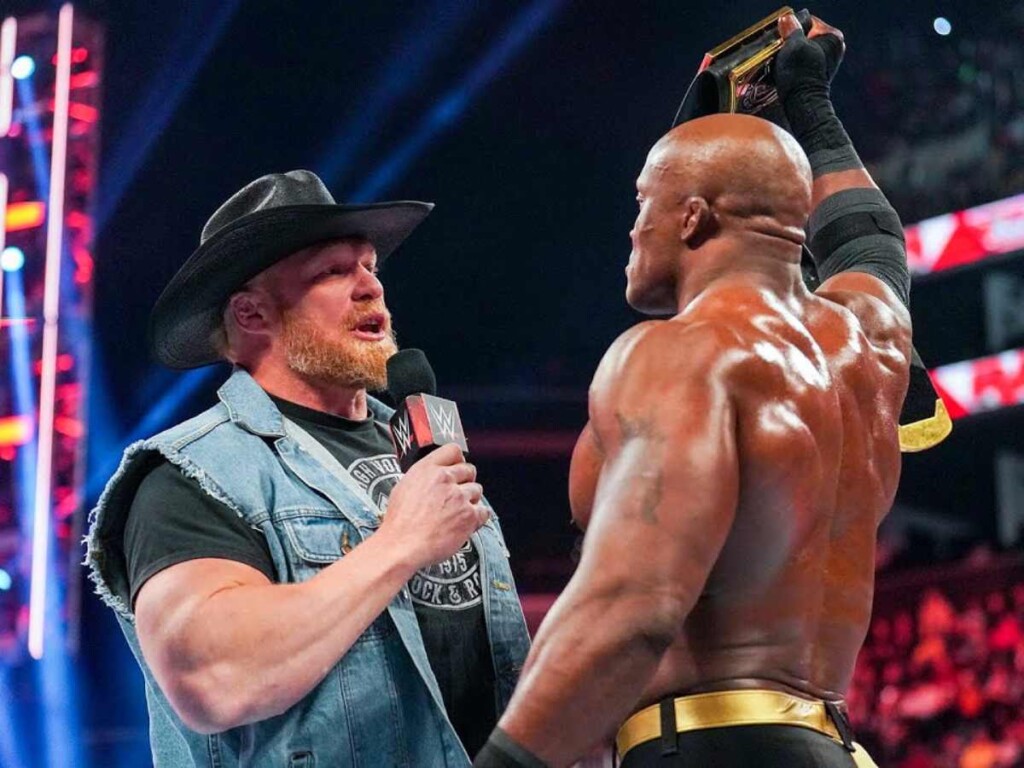 Brock Lesnar Bobby Lashley