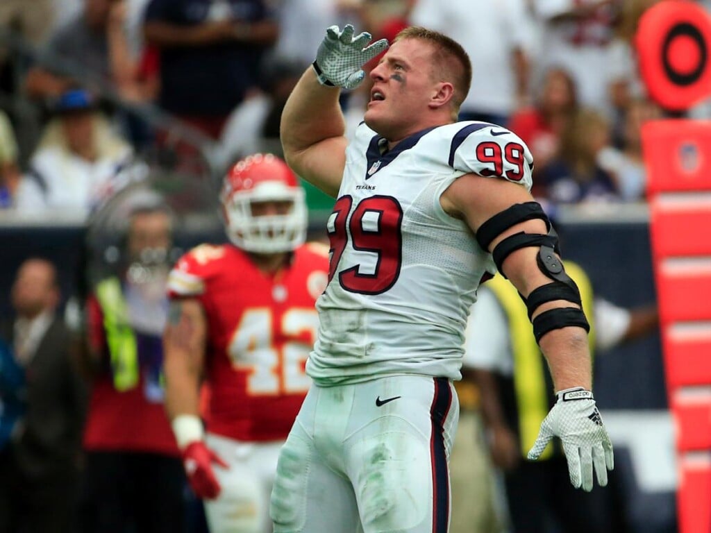 JJ Watt Texans Cardinals Wayne Gretzky Hockey