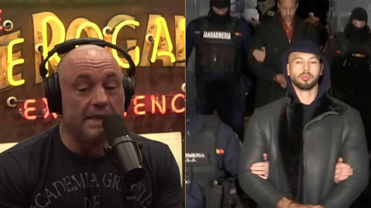 “I would rather the charges be incorrect,” Joe Rogan shocked at people rooting for Andrew Tate’s arrest