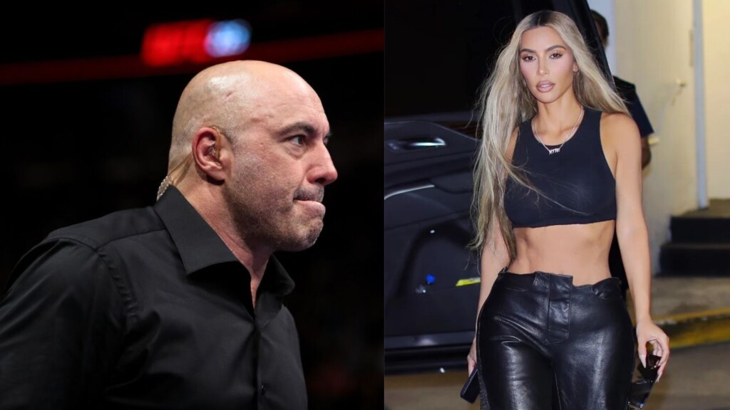 Joe Rogan and Kim Kardashian