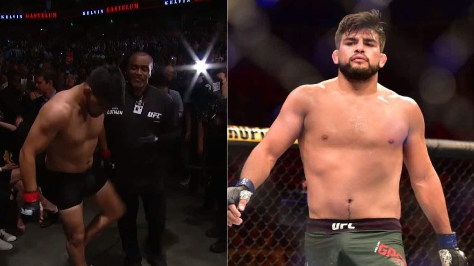 WATCH: When Kelvin Gastelum hilariously removed his shorts before fighting