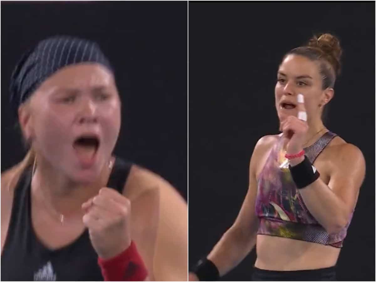 WATCH: “I am going to call the referee,” Maria Sakkari boils in anger over the loud celebration of Diana  Shnaider in the second round of the Australian Open