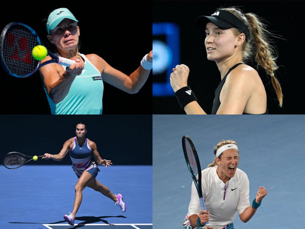 The 4 Australian Open semifinalists