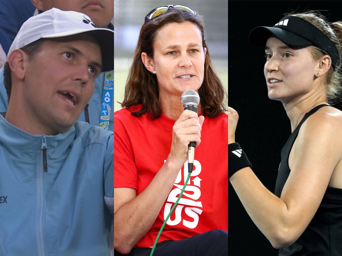 Pam Shriver asks Elena Rybakina to replace coach Stefanos Vukic following ugly Australian Open incidents