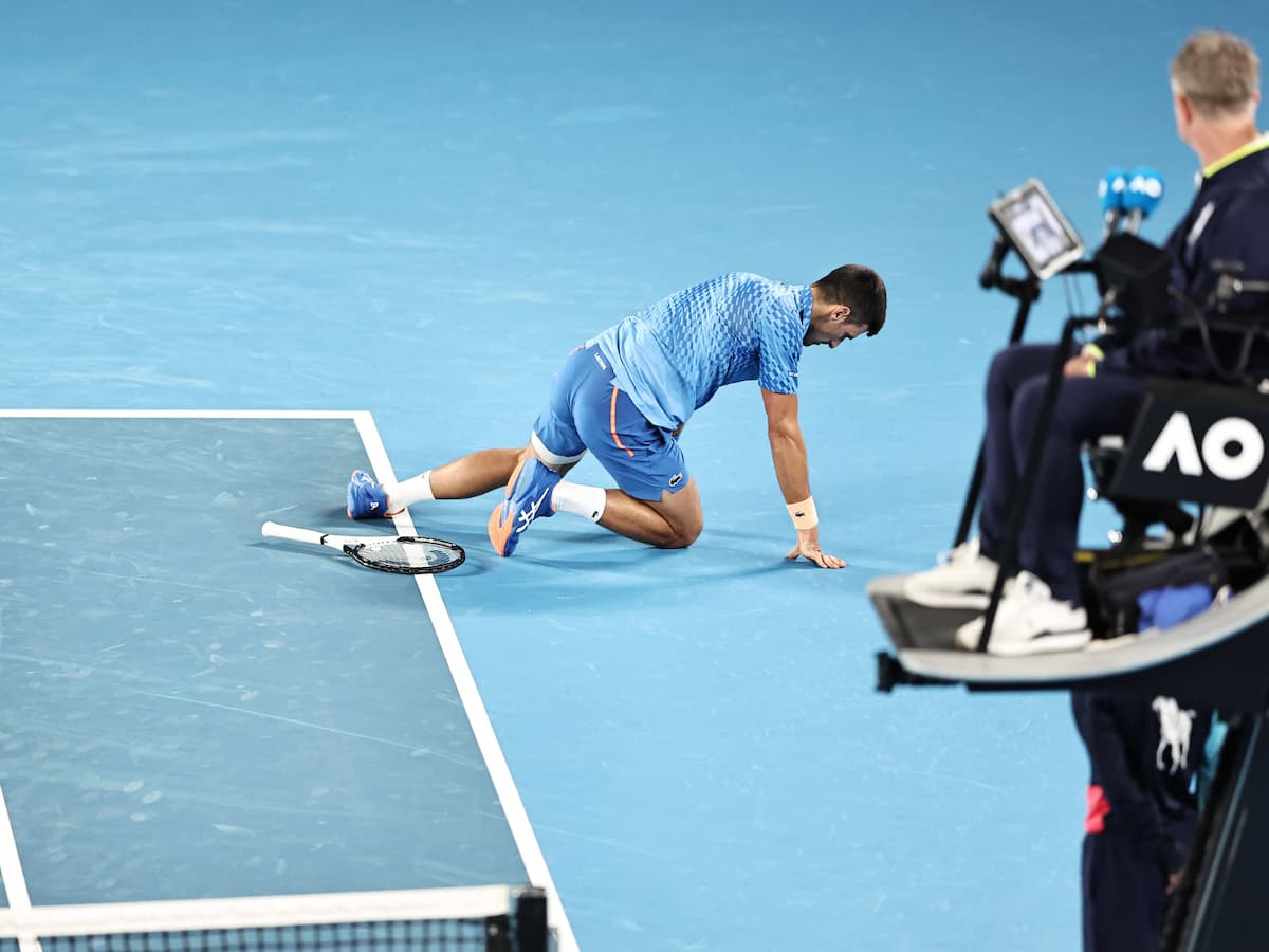 Injured Novak Djokovic pulls the trigger on Dimitrov to enter Round 4 of the Australian Open