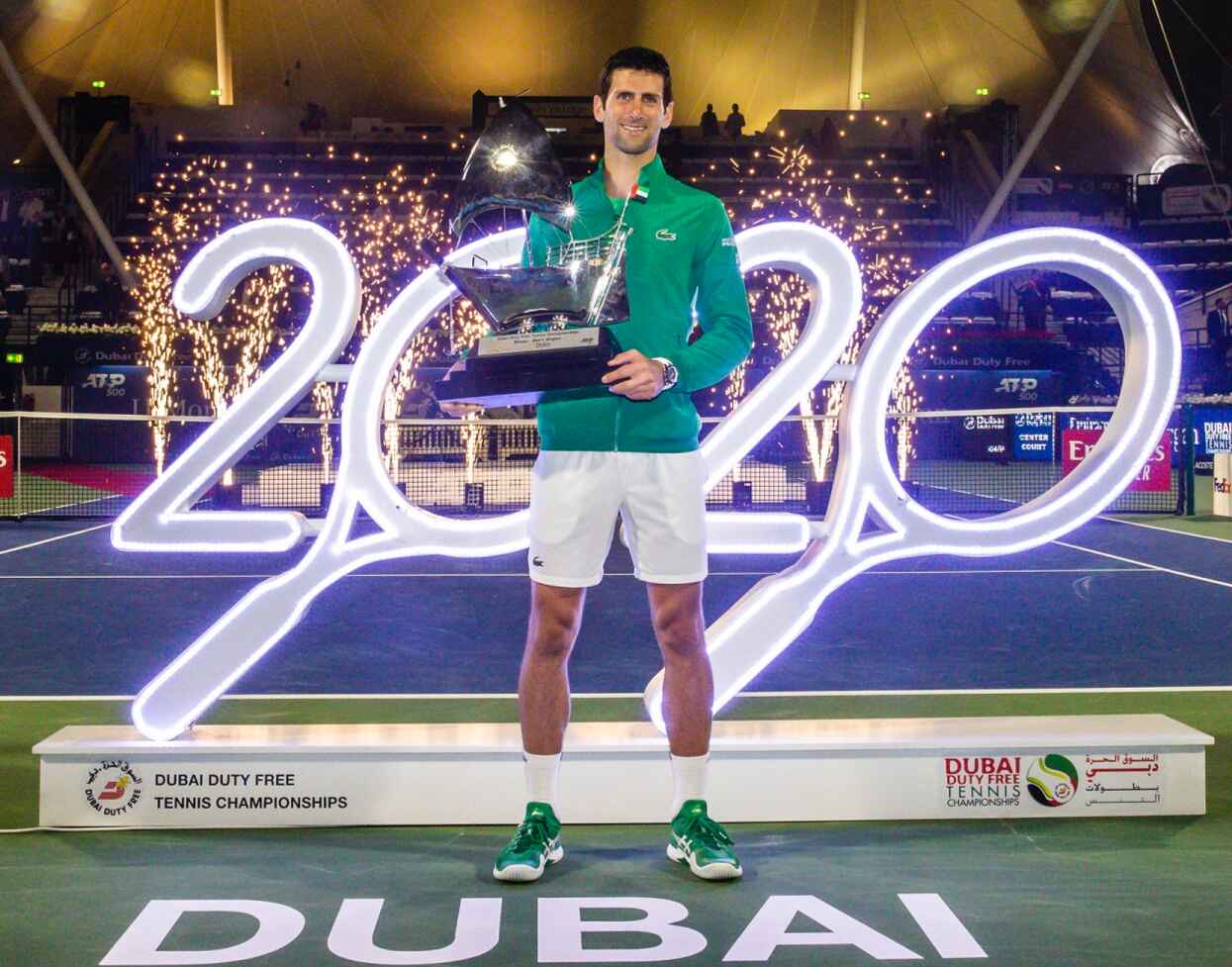 Five-time champion Novak Djokovic confirms his return to Dubai Tennis Championship