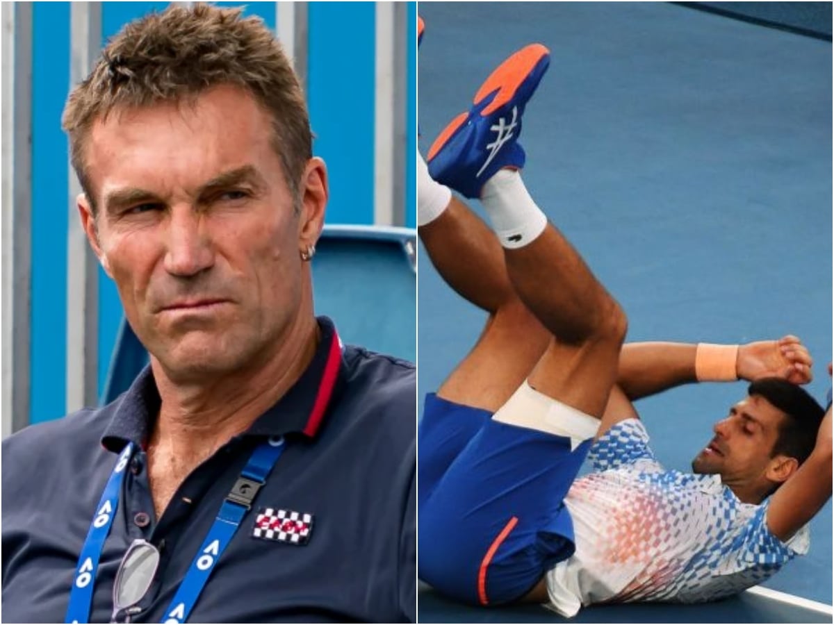 “Just one strange move and…” Pat Cash fears Novak Djokovic’s hamstring is about to ruin his 2023 Australian Open campaign