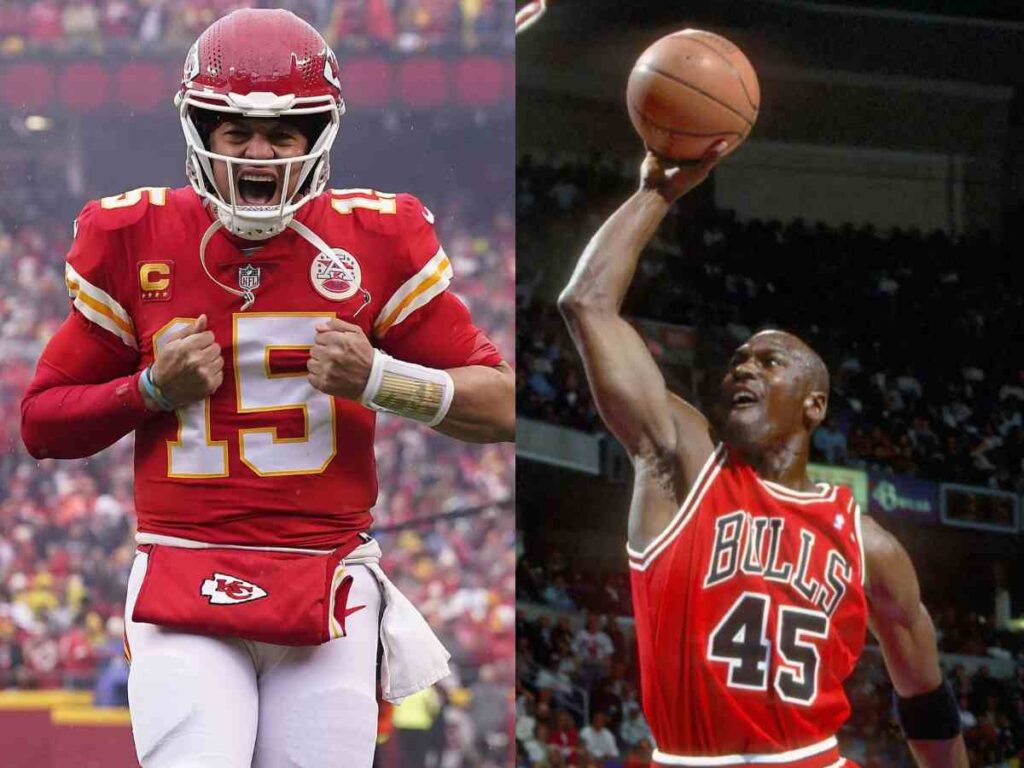 Chiefs Bengals Michael Jordan Patrick Mahomes