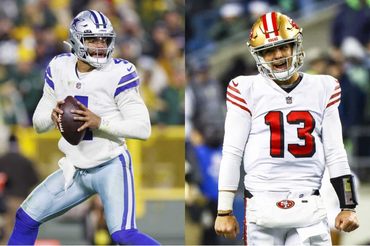 WATCH: “They Getting blown out” – 49ers fans give rivals Cowboys and Dak Prescott a BRUTAL reception as they took the field in an intense playoff game