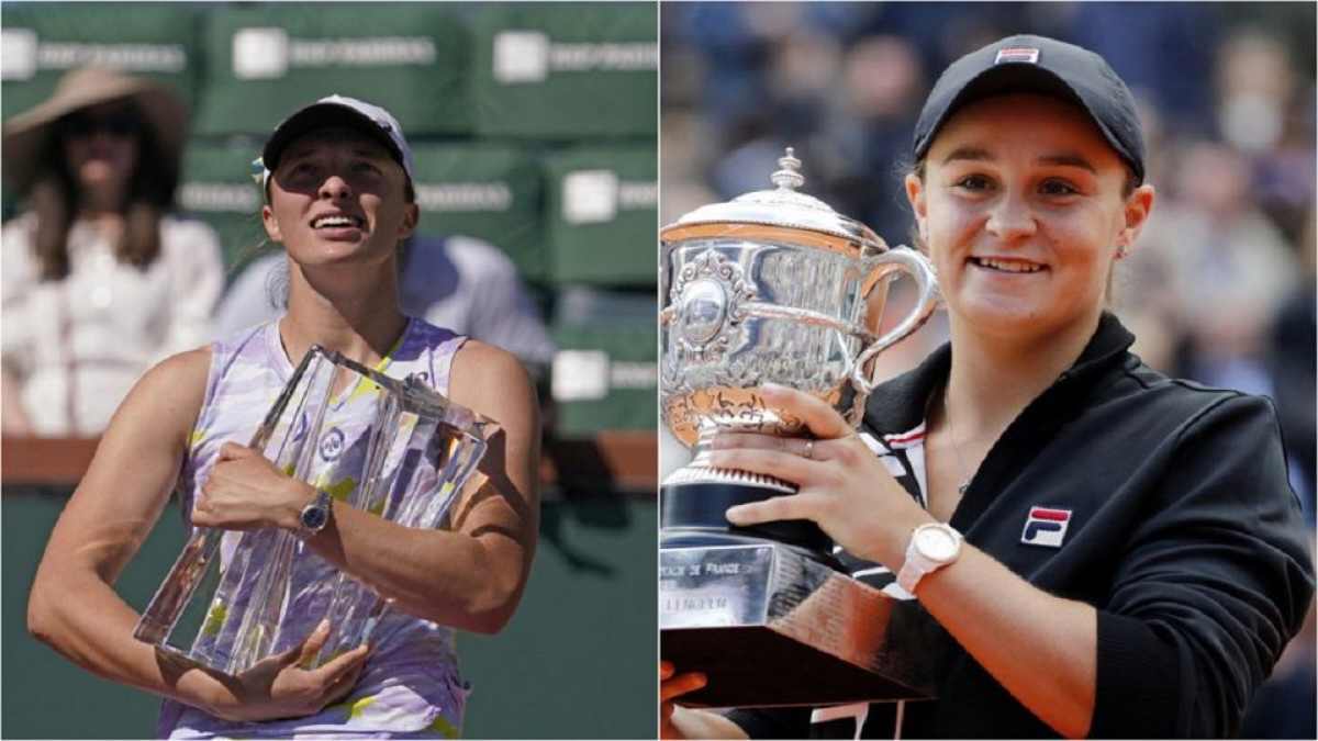 “Now Iga gets inspired to take AO”- Fans get amazed as Iga Swiatek meets Ashleigh Barty ahead of 2023 Australian Open