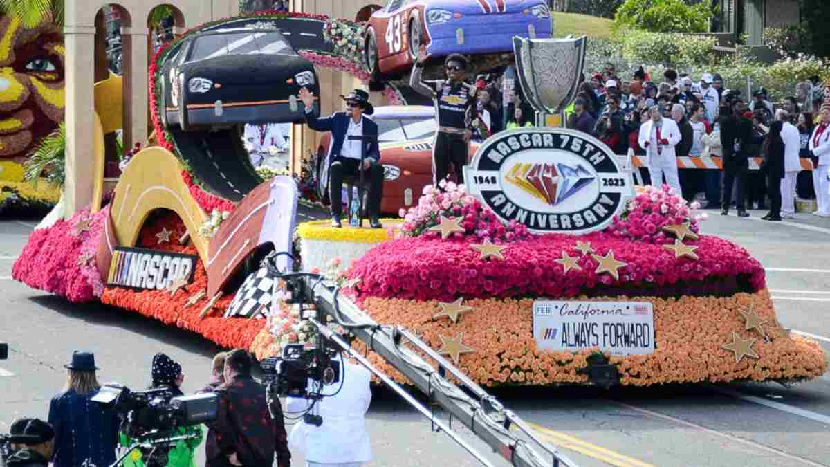 NASCAR releases statement on NBC snubbing its ‘Always Forward’ float on Rose Parade coverage and fans are “not buying it”