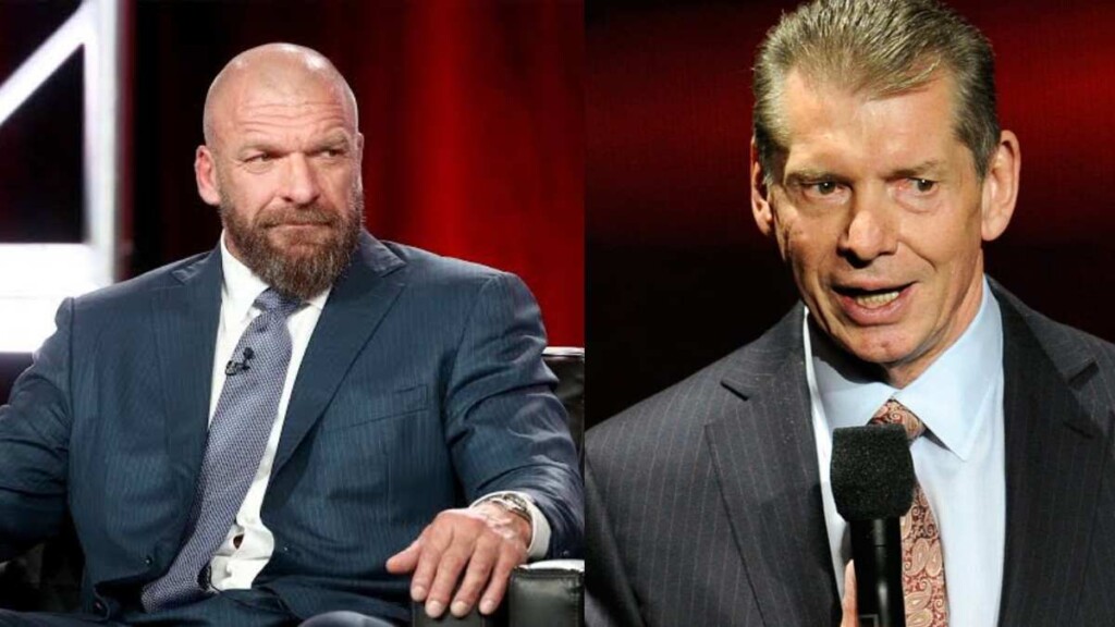 Triple H and Vince McMahon