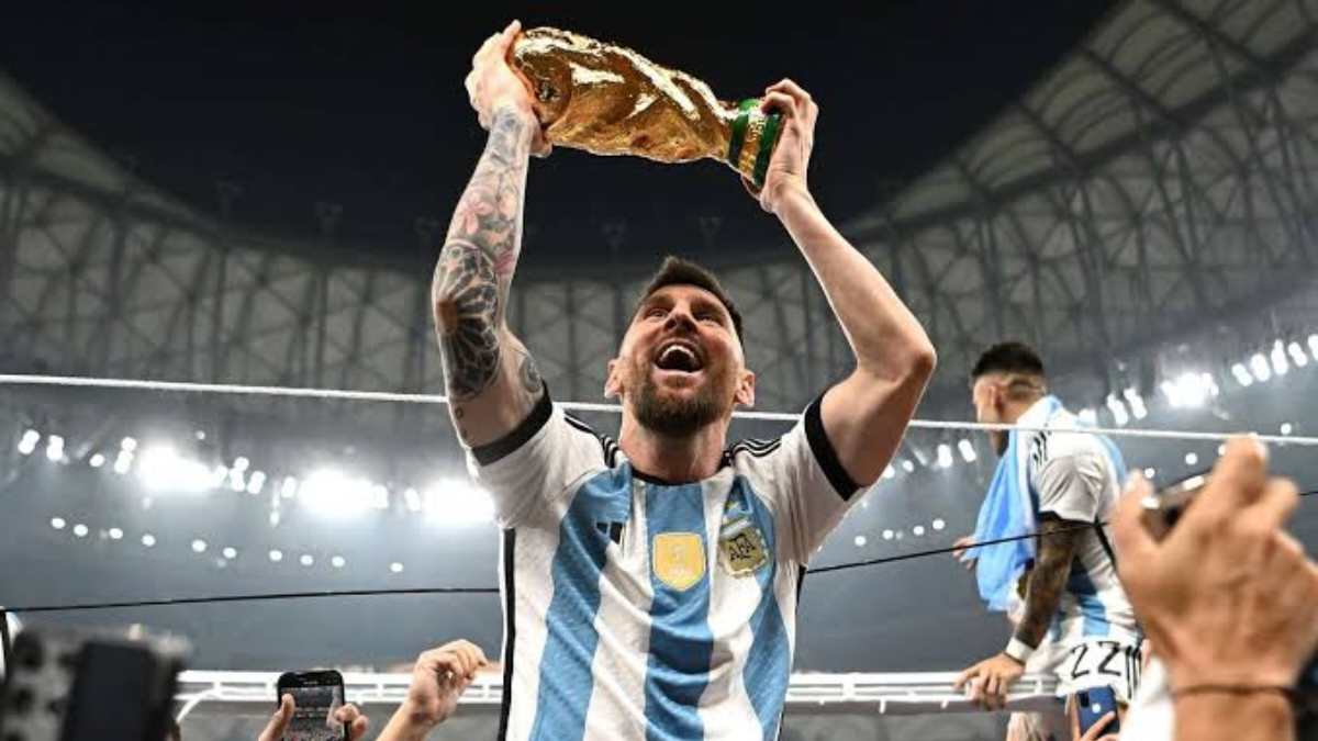 2022 FIFA World Cup’s trophy in Lionel Messi’s record-breaking Instagram post was fake: Reports