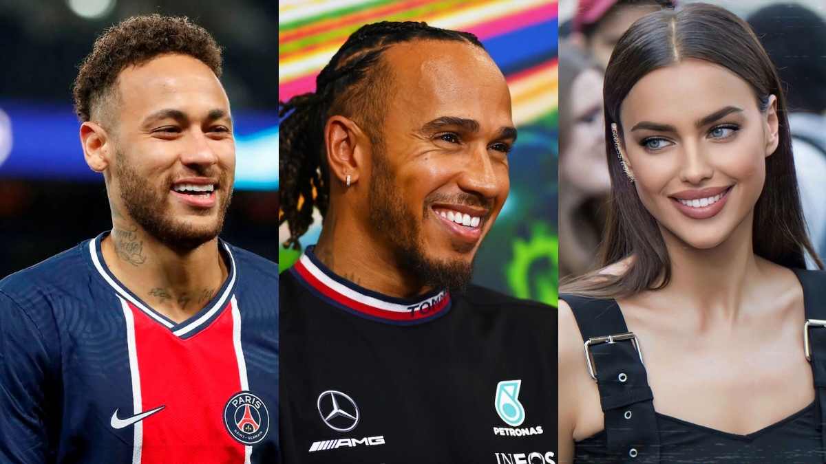 Neymar Jr, Irina Shayk, and several other celebs wish Lewis Hamilton as the legendary F1 driver turns 38