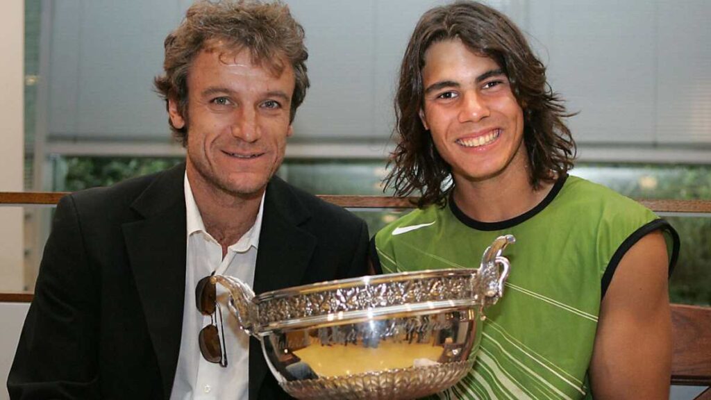 Mats Wilander and Rafael Nadal