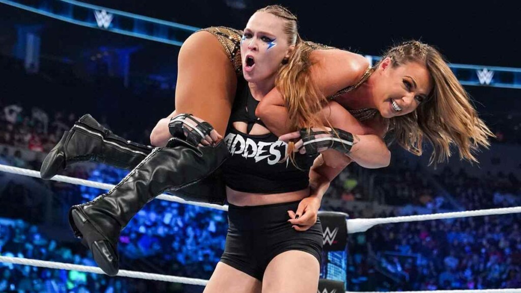 Emma vs. Ronda Rousey on WWE SmackDown