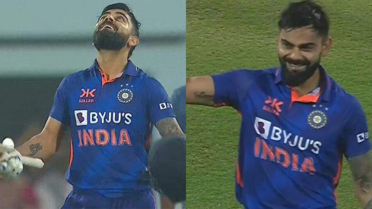 King Kohli slams his 45th ODI ton in Guwahati