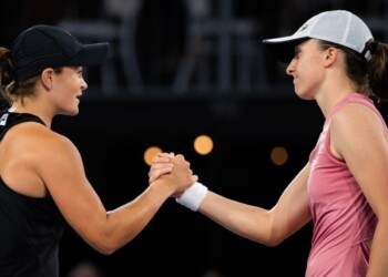 Ash Barty and Iga Swiatek