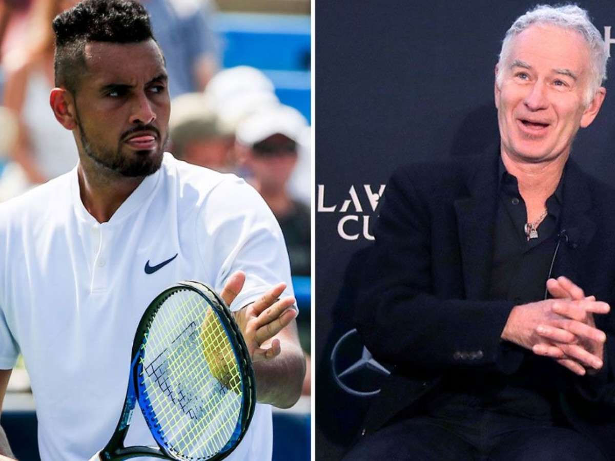 John McEnroe calls Nick Kyrgios the most talented player of the last decade discussing his indispensable impact on the Tour