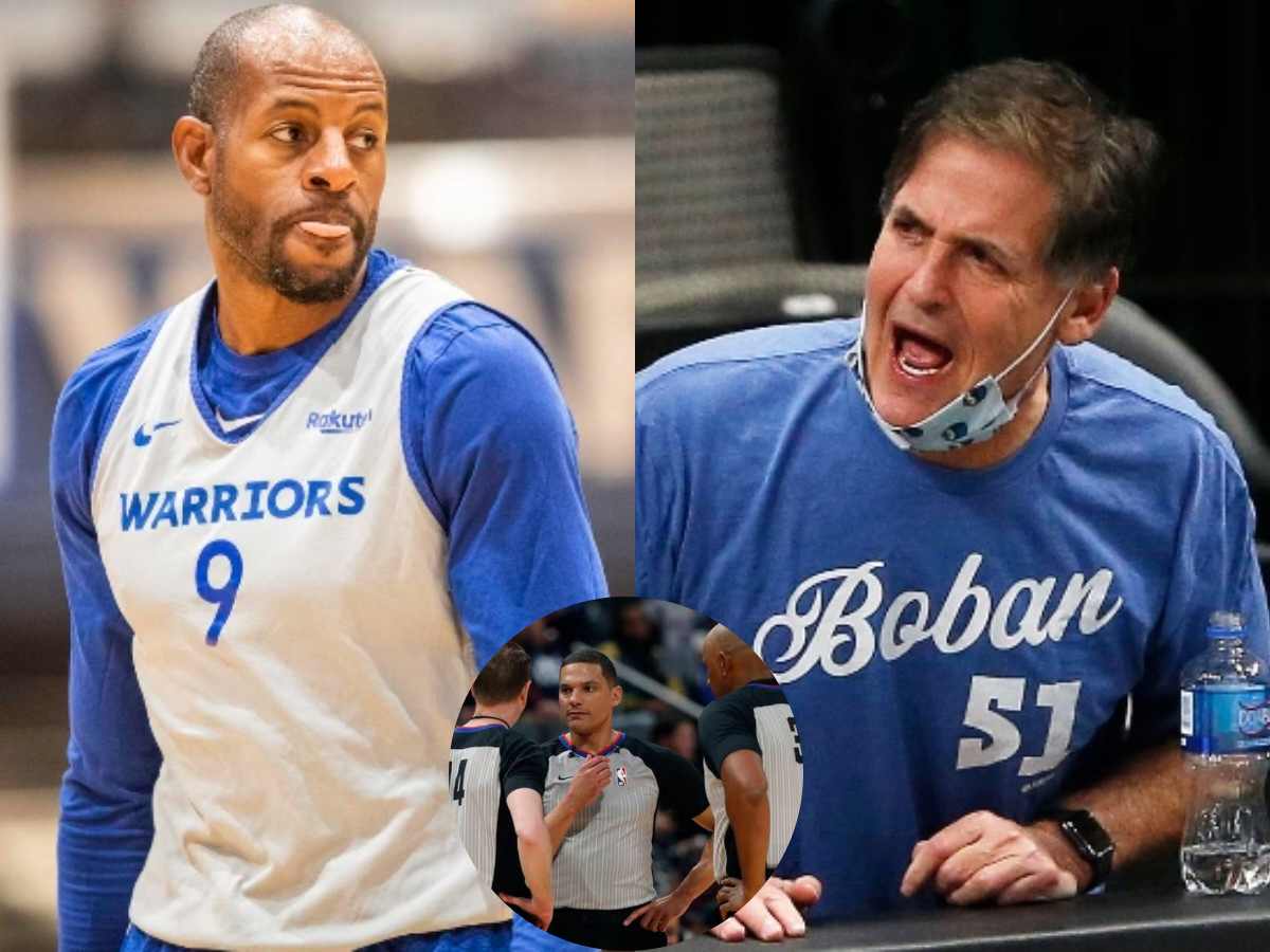 Mark Cuban and Andre Iguodala exchange friendly fires following Lakers vs Mavericks officiating meltdown