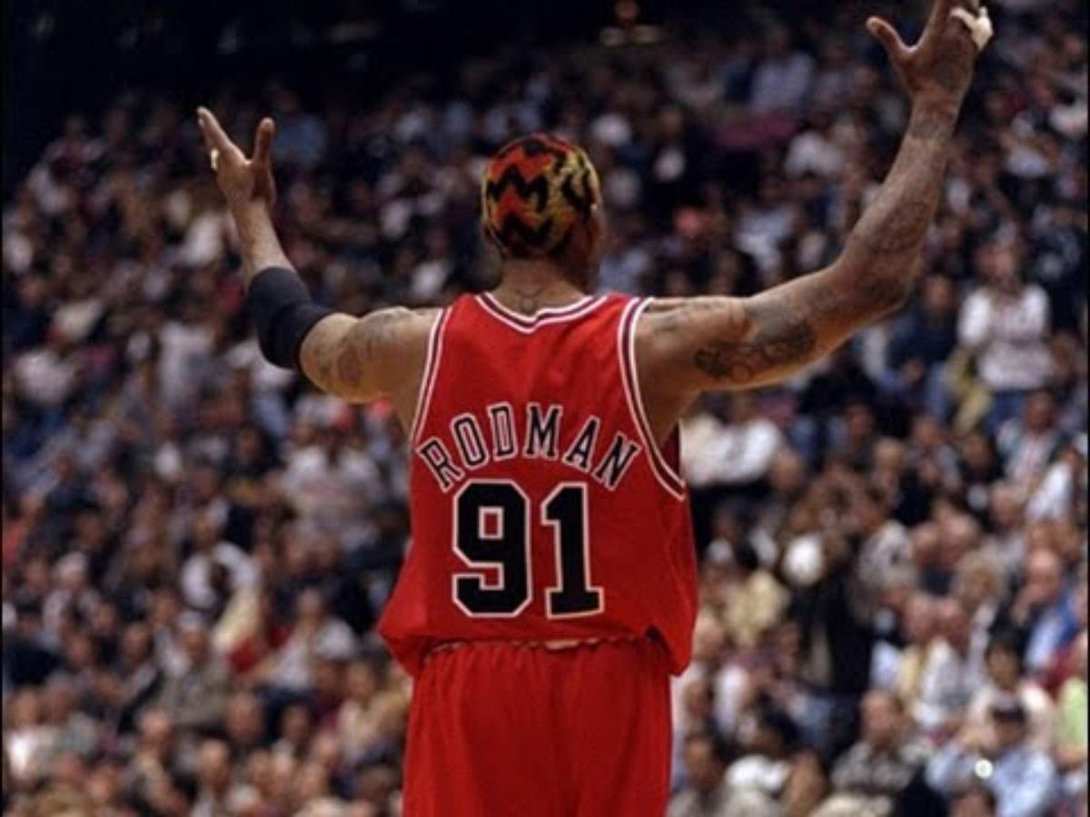 “You don’t put a saddle on a mustang” coach Chuck Daly on Dennis Rodman and his WILD ways