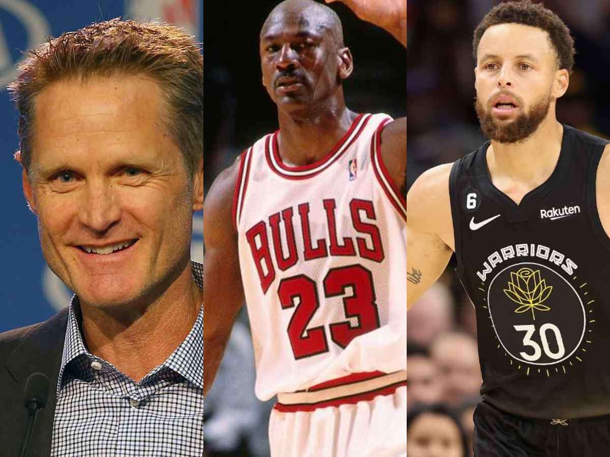 “He is the modern MJ,” Steve Kerr invokes another debate with Stephen Curry and Michael Jordan’s comparison