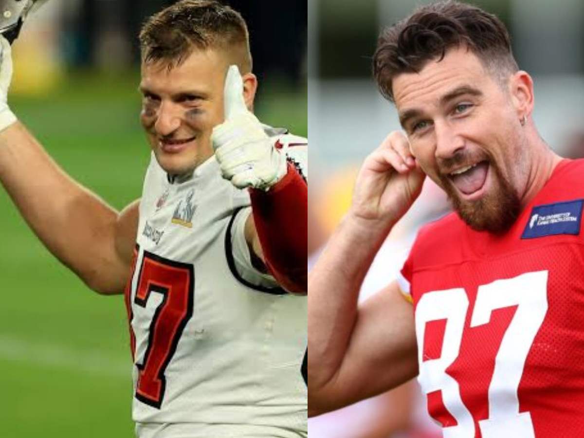 “This mofo ain’t taking my spot,” Rob Gronkowski reveals how Travis Kelce’s debut season inspired him big time